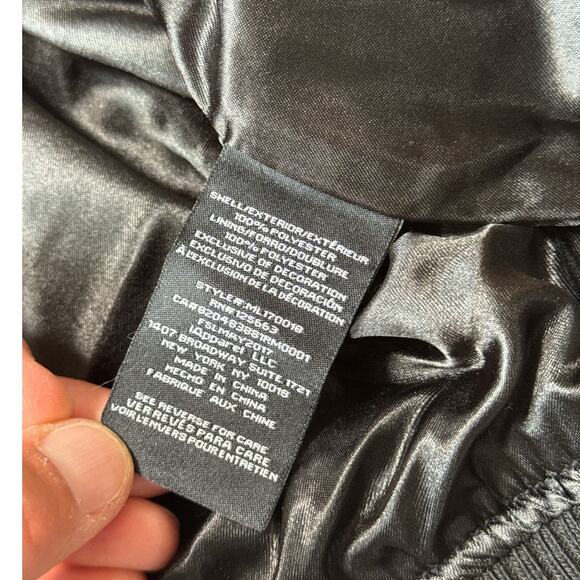 MEMBERS ONLY Classic, Iconic Full zip Jacket/coat; Mens XS, Black 80's inspired - Picture 15 of 16